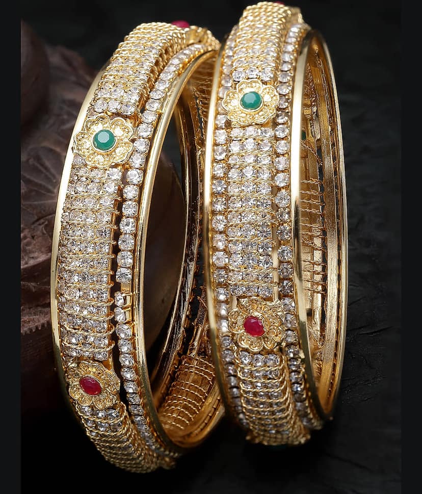 Sukkhi Multicolor Bangle Set ( Pack of 2 )