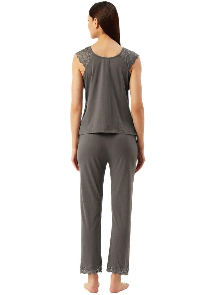 Klamotten Women's Top & Pyjama Nightsuit N103Zd view 2