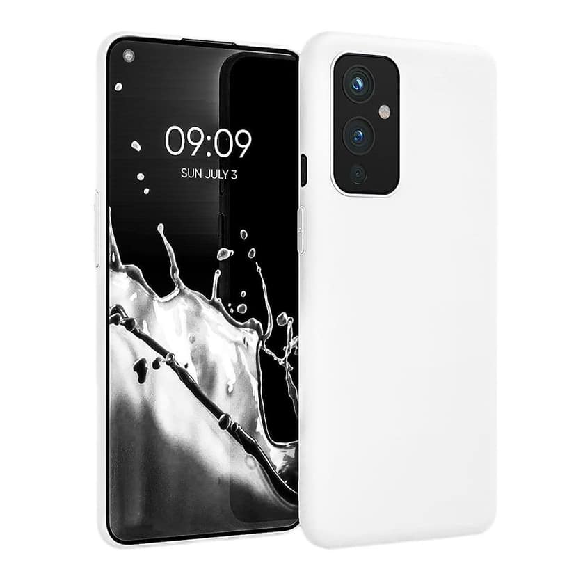 LIRAMARK Liquid Silicone Soft Back Cover Case for OnePlus 9/1+9