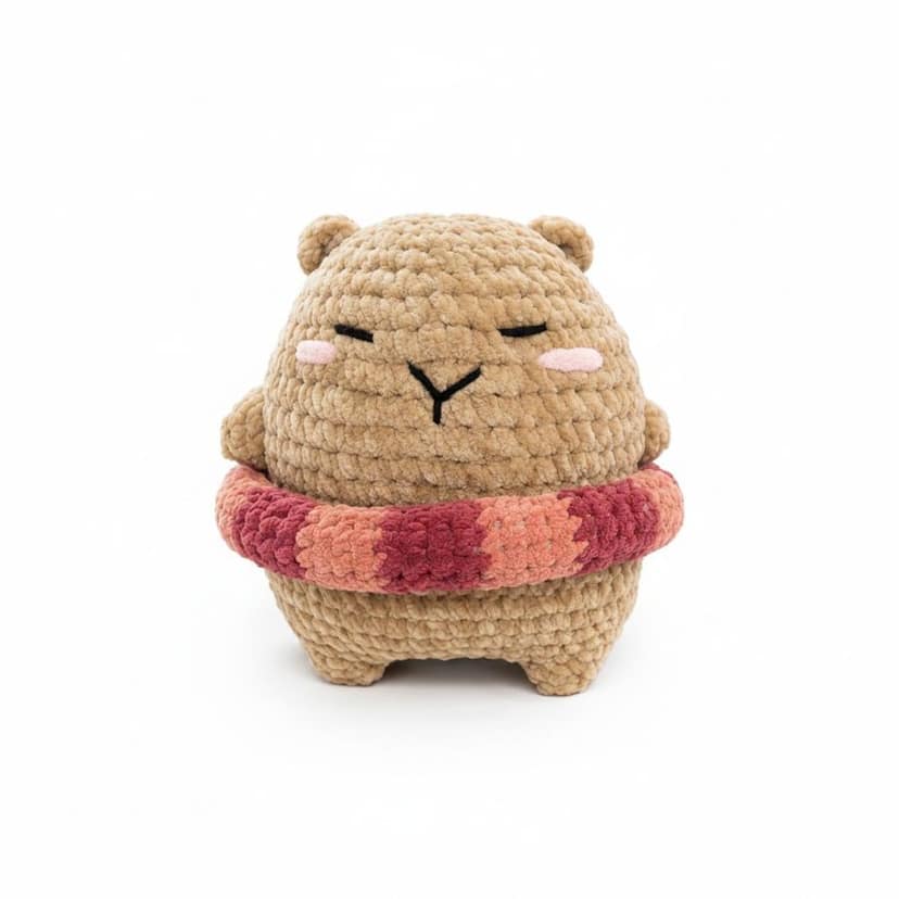 CROCHETED SUNNY CAPYBARA