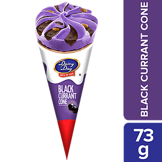 Dairy Day Black Current Cone 120Ml