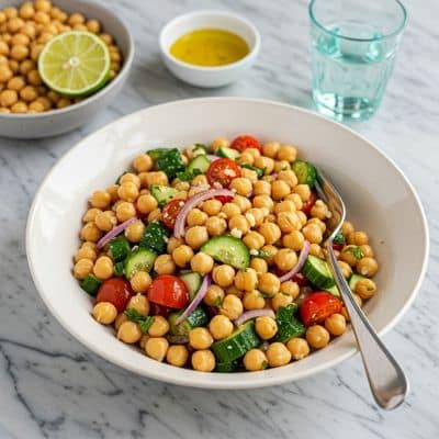 Mediterranean Chickpea Salad