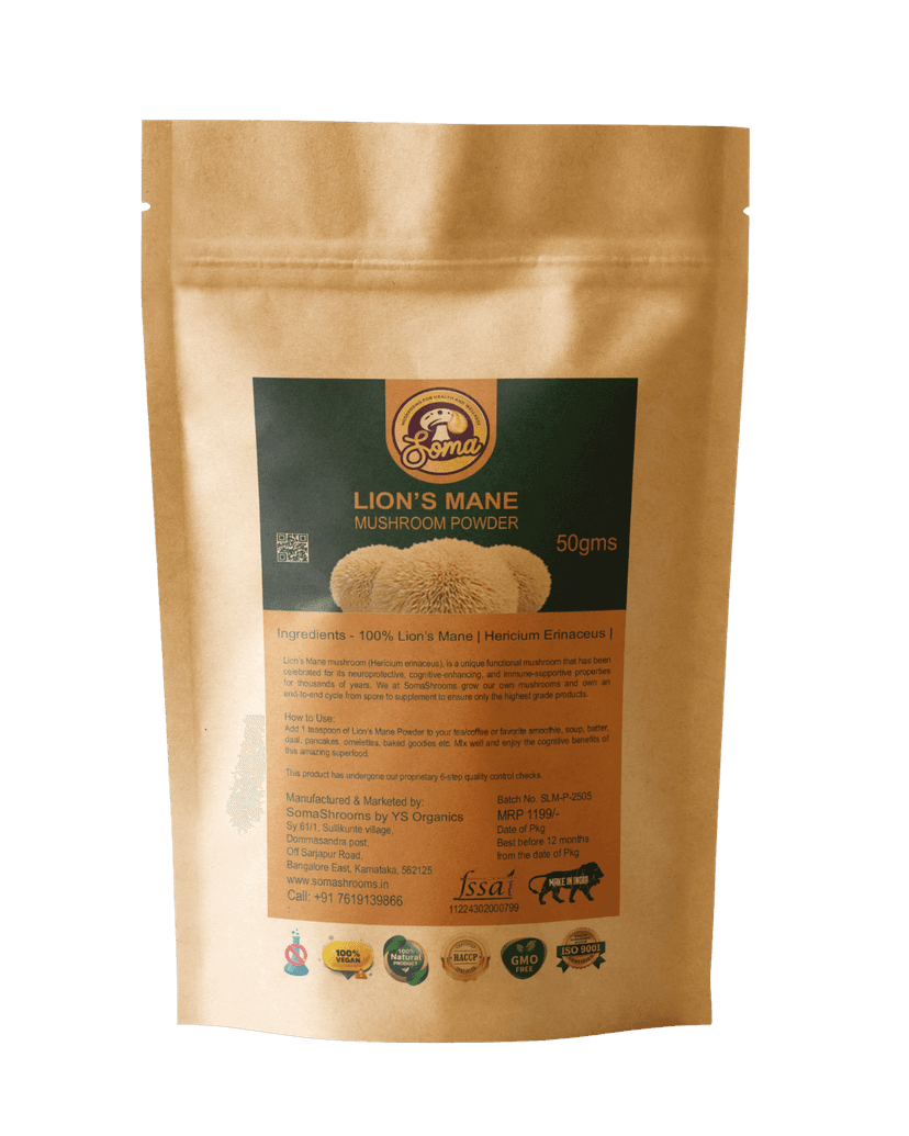 SomaShrooms Brain Focus & Memory Powder view 2