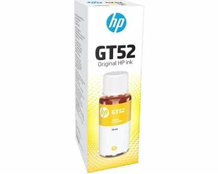 Hp Gt52 70 Ml Yellow Original Ink Bottle (m0h56aa) view 2