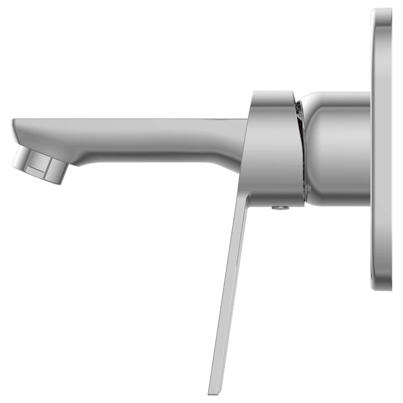 RL-4667 Exposed Part Kit For Single Lever Basin Mixer Wall Mounted With Consisting Of Operative Lever, Basin Spout & Wall Flange view 2