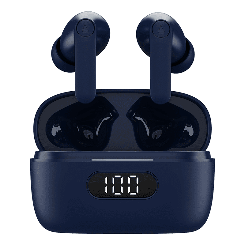 boAt Airdopes 121 PRO | Wireless Earbuds with 10mm Dynamic Drivers, ASAP™️ Charge, ENx™️ Technology, Easy Touch Control Blue