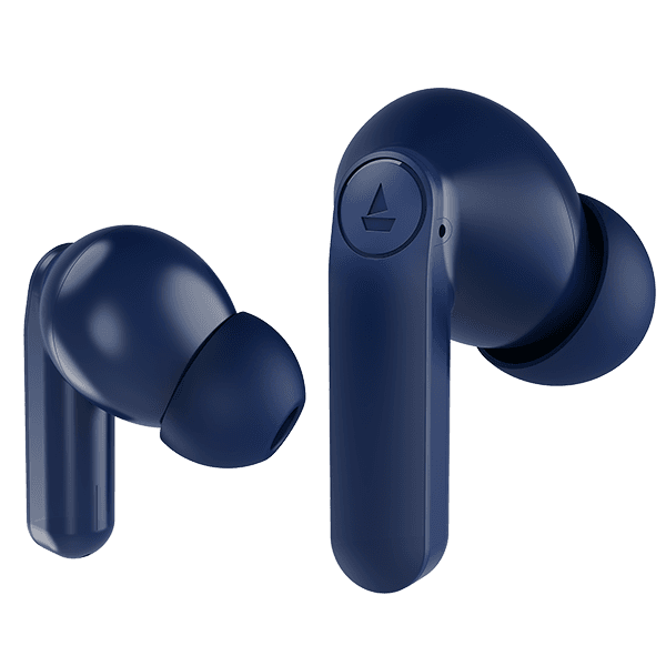 boAt Airdopes 121 PRO | Wireless Earbuds with 10mm Dynamic Drivers, ASAP™️ Charge, ENx™️ Technology, Easy Touch Control Blue view 2