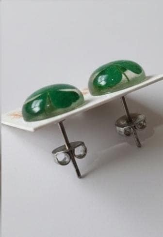 Four Leaf Clover Earing view 2