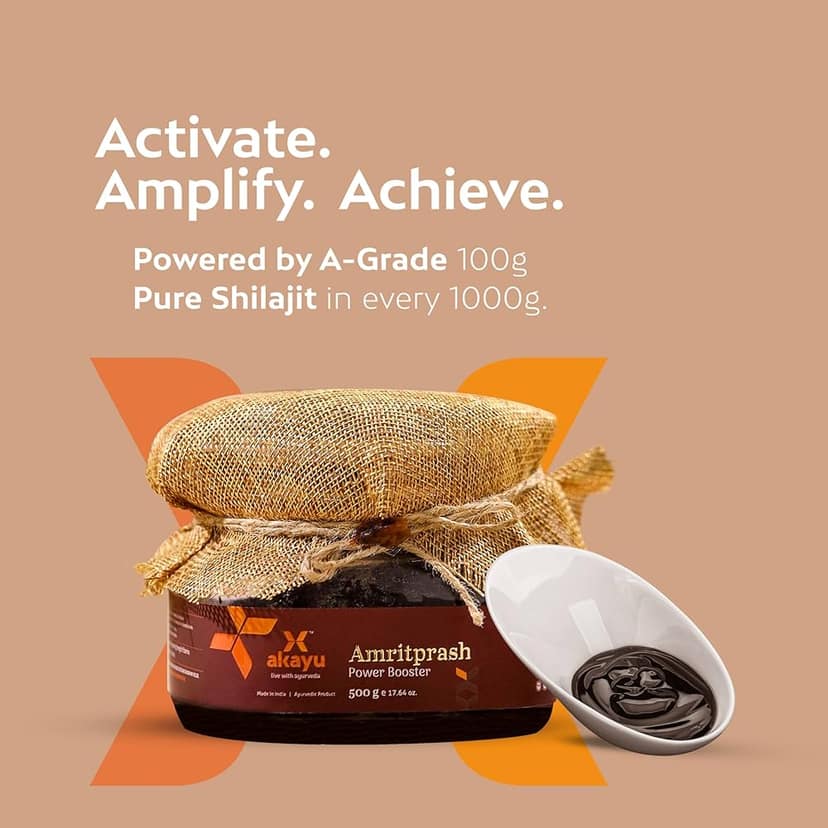 Akayu Amritprash for Energy, Stamina & Sleep view 2