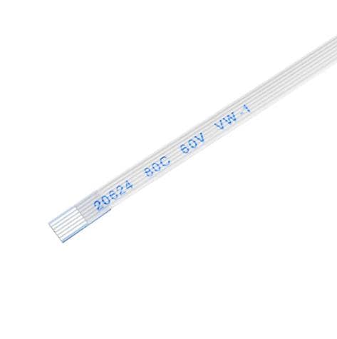 10 Pin 0.5mm Pitch 380 mm Same Side Connection FFC Ribbon Flexible Flat Cable view 2