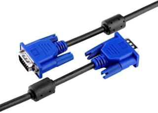 VGA Cable, 15 Pin Male to Male Cord for Computer Support Monitor, PC/Monitor/LCD/LED, Plasma, Projector, TFT