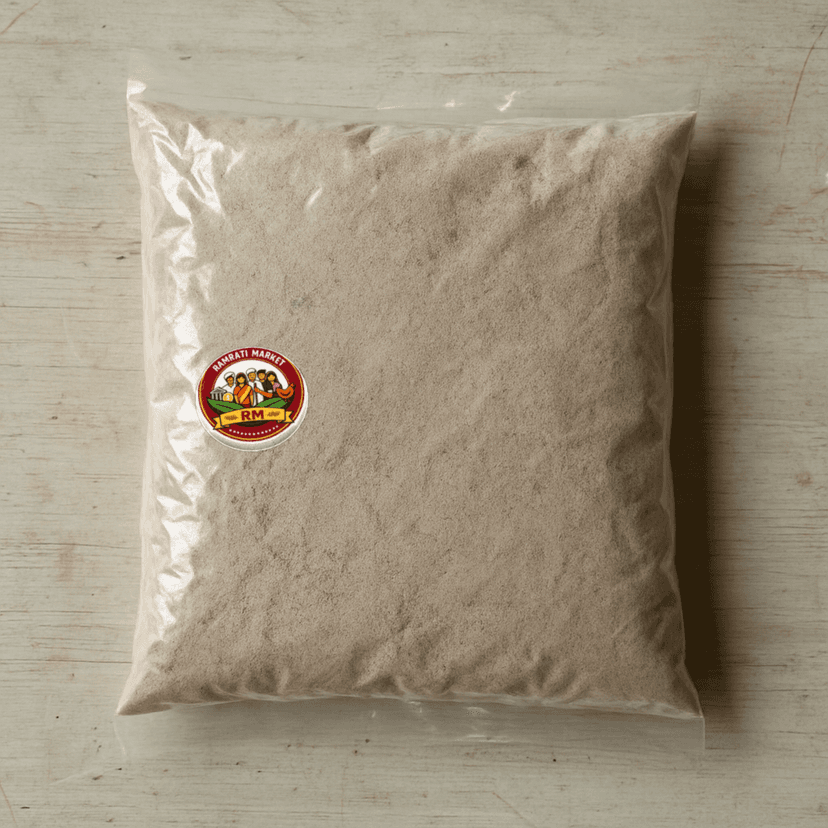 Ramrati Market's kuttu flour (buckwheat flour)