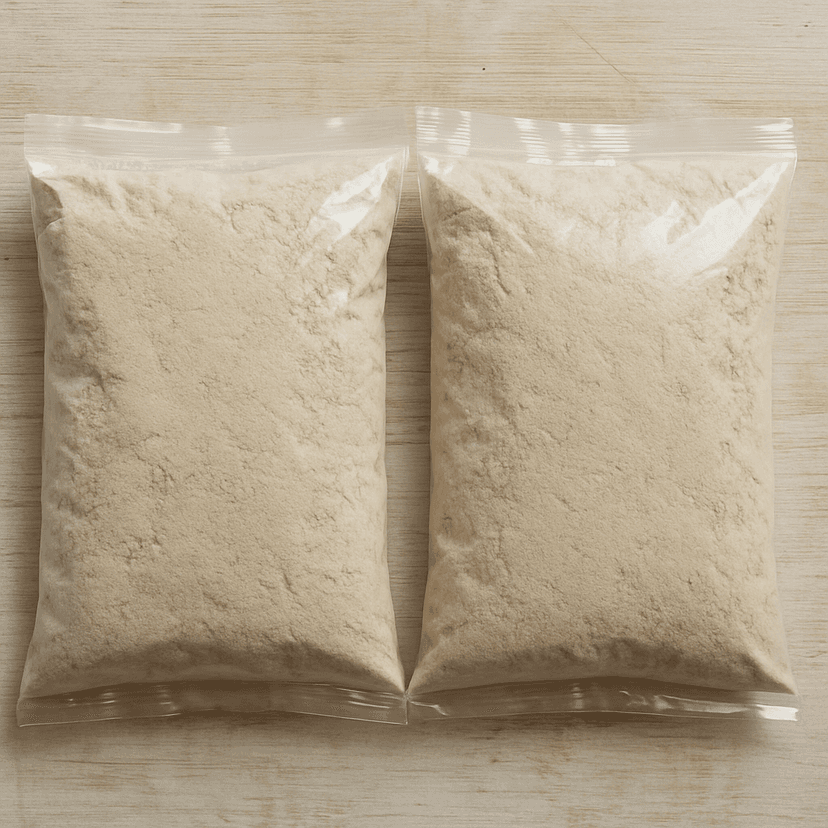 Ramrati Market's kuttu flour (buckwheat flour) view 2