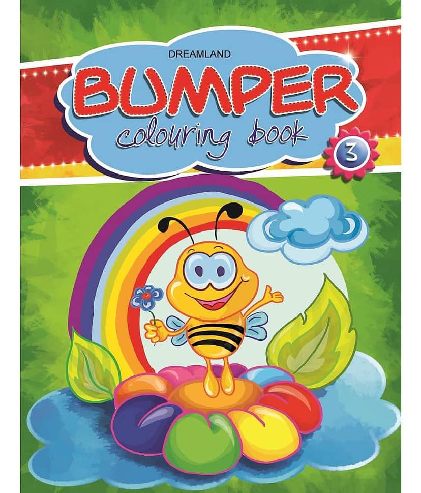 Bumper Colouring Book - 3 - Drawing, Painting & Colouring Book