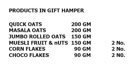 GIFT HAMPER-3 Combo Pack of 6 ( Corn Flaks, Choco Flakes & Muesli) view 2