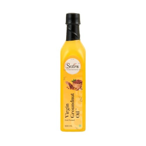 Sutra Virgin Groundnut Oil, 500 ml
