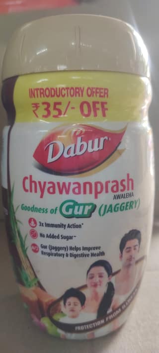 Dabur Chyawanprash Awaleha jaggery goodness of gur