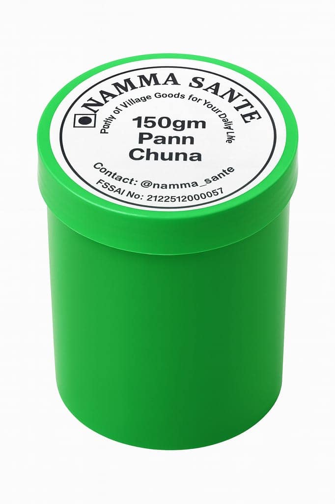 Paan Chuna, Slaked Lime Paste, Edible Lime for Paan, Calcium Hydroxide Paste, Kattha Chuna Mix 150gm