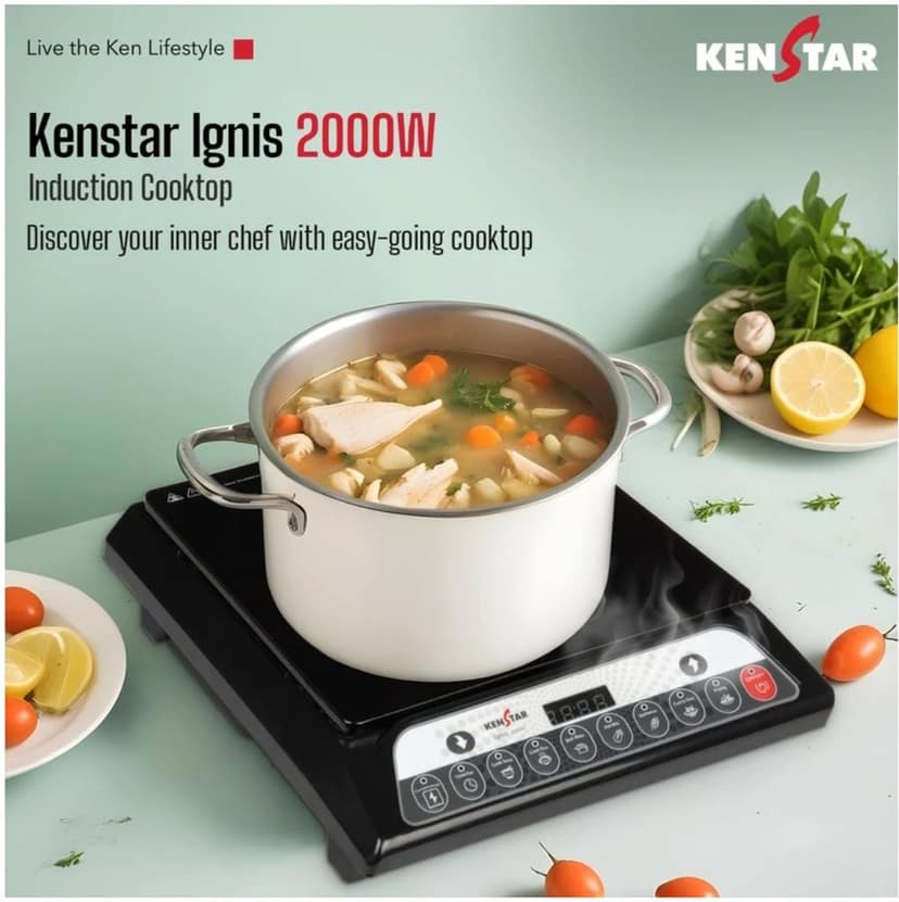 Kenstar Ignis 2000 Induction Cooktop view 2