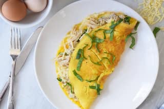 Chicken omelette