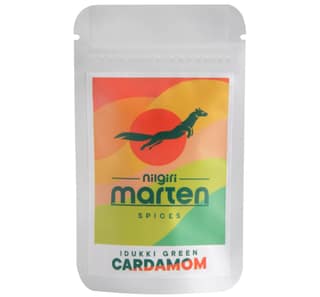 Nilgiri Marten Idukki Cardamom (Elaichi), 40g (Pack of 20g x 2), 8.5 MM+ Cardamom pods