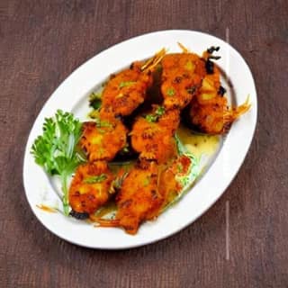 Prawns Tawa Fry Fish