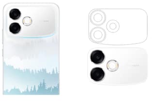 ISAAK Back Camera Lens Protector compatible for OPPO F33 Pro 5G (Pack of 1)