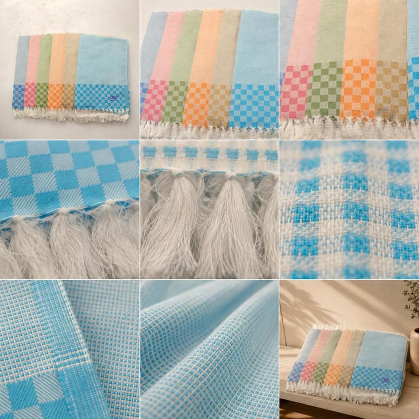 Soft Shade Towels ( Pack of 6 )