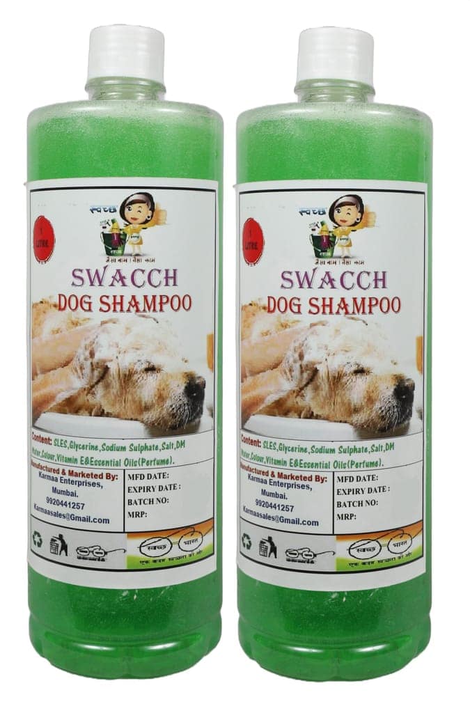 SWACCH Dog Shampoo (1 Litre) (Pack of 2) NEEM ALOVERA view 2