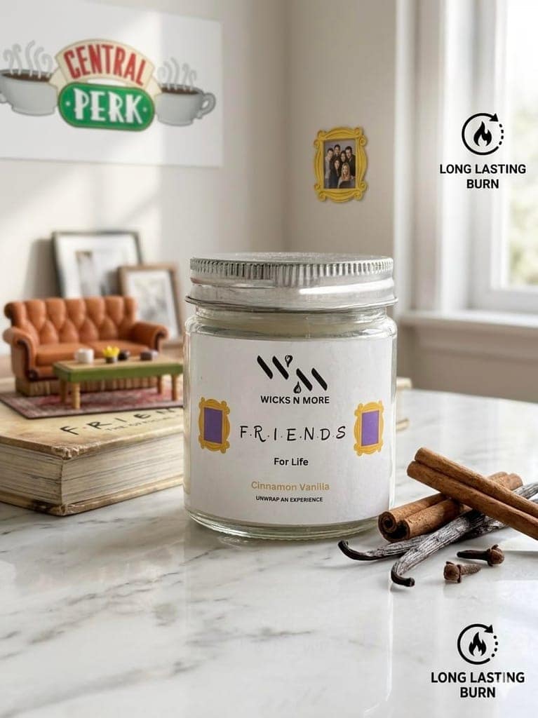 Wicks N More Scented Soy Candle for Home Decoartion | 100 ml view 2