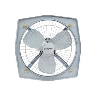 Crompton Drift Air Plus Metal 38 Watts Exhaust Fan, 8-inch - Silver