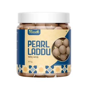 Pearl Millet Laddu – Bajra Laddu with Jaggery | Authentic Indian Sweet Treat | Healthy Indian Sweet by Khamis Healthy Foods-200g (pack of 5)