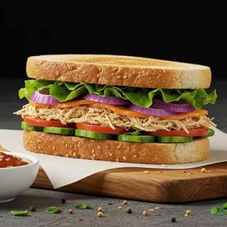 The Chicken Shred Sandwich