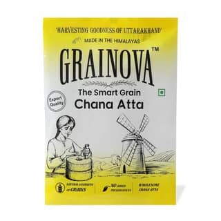 GRAINOVA Chana Atta | Gram Flour | Sattu , Sattu Atta | Chana Atta 500gm | Besan | Besan Ka Chilla | Gram Flour | Sattu Powder