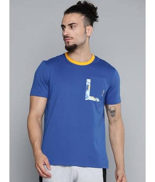 Alcis - Blue Polyester Slim Fit Men's Sports T-Shirt ( Pack of 1 )