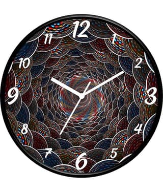 IIK COLLECTION - Circular Analog Wall Clock