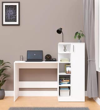 Spydercraft Multipurpose Dyna Study Table| Color- White| Do-It-Yourself| Multipurpose Study Table
