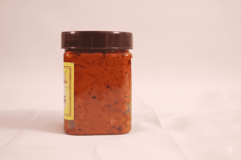 Grated Mango Pickle (using sunflower oil) view 2