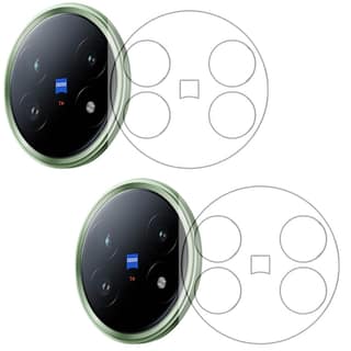 ISAAK Back Camera Lens Protector compatible for Vivo X Fold 5G (Pack of 2)
