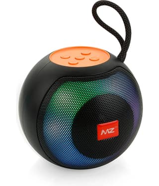 MZ M411SP 5 W Bluetooth Speaker Bluetooth v 5.0 with SD card Slot Playback Time 6 hrs Black