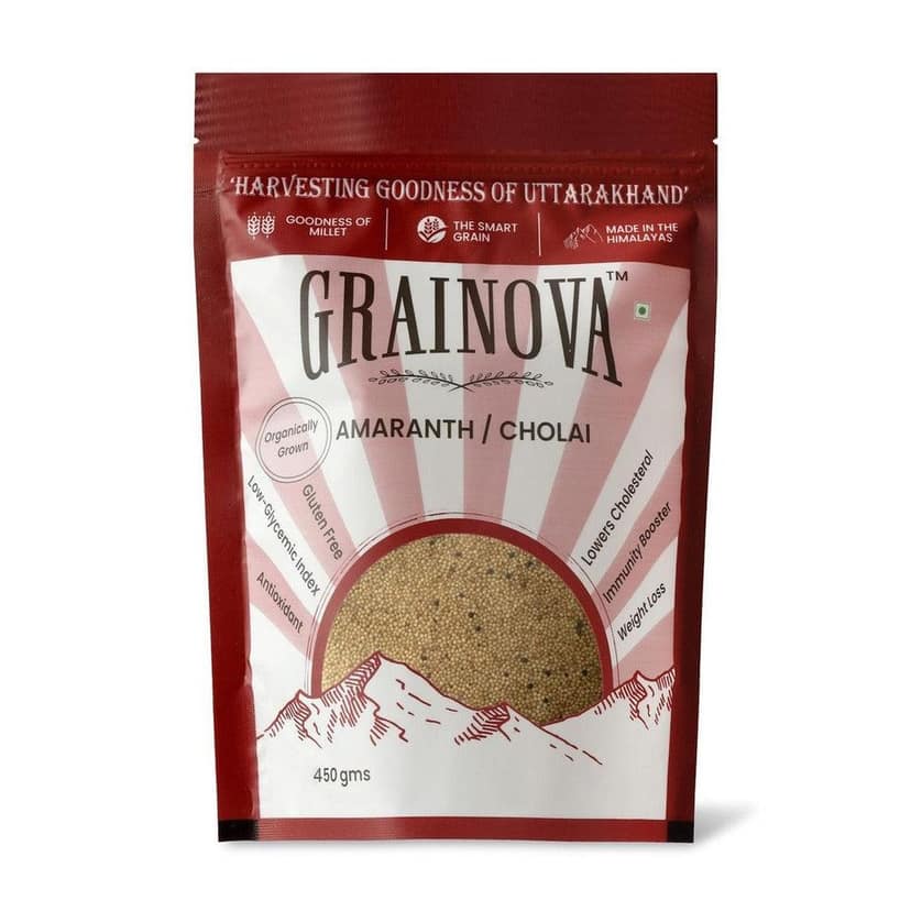 GRAINOVA Amaranth Millet Grains | Amaranth Millet 500gm | Rajgira | Cholai