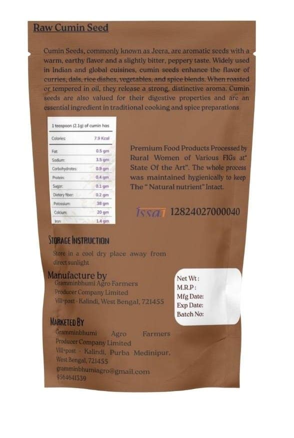 Raw Cumin view 2