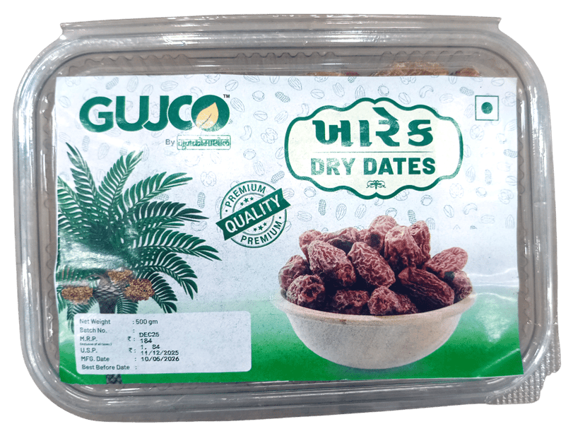 GUJCO Dry Dates (Kharek) - 500g