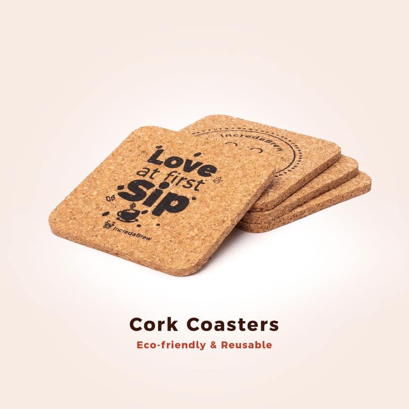 Diamond Coffee Giftset - 3 Coffee Boxes & 4 Eco-Coasters view 2