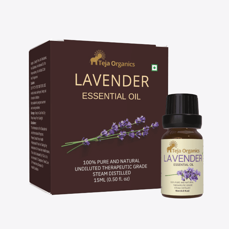 Lavender Essential Oil 15ml | Pleasant Floral Aroma | Delicate, Sensual, Soothing, Calming & Relaxing | Stress Relief, Sleep Support | Skin Care | Hair Care
