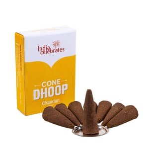 India Celebrates Cone Dhoop Chandan, 25 Pcs