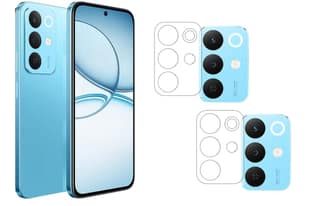 ISAAK Back Camera Lens Protector compatible for Realme Narzo 90x (Pack of 2)