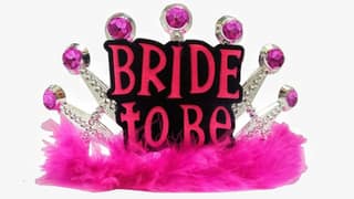 Bride-to-Be Crown Tiara for Theme Parties & Celebrations