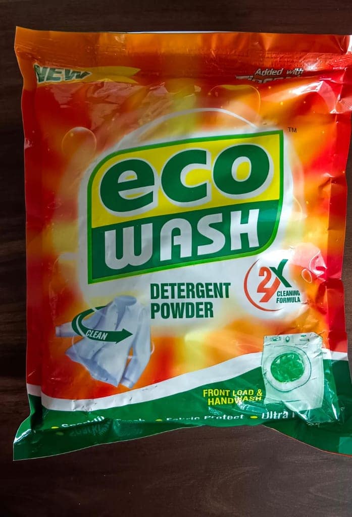 ECOWASH DETERGENT POWDER 1 KG view 2