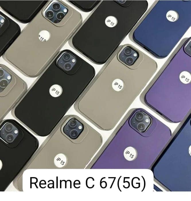 Plain Tpu Soft Silicone Case For Realme - Realme C67 5G view 2